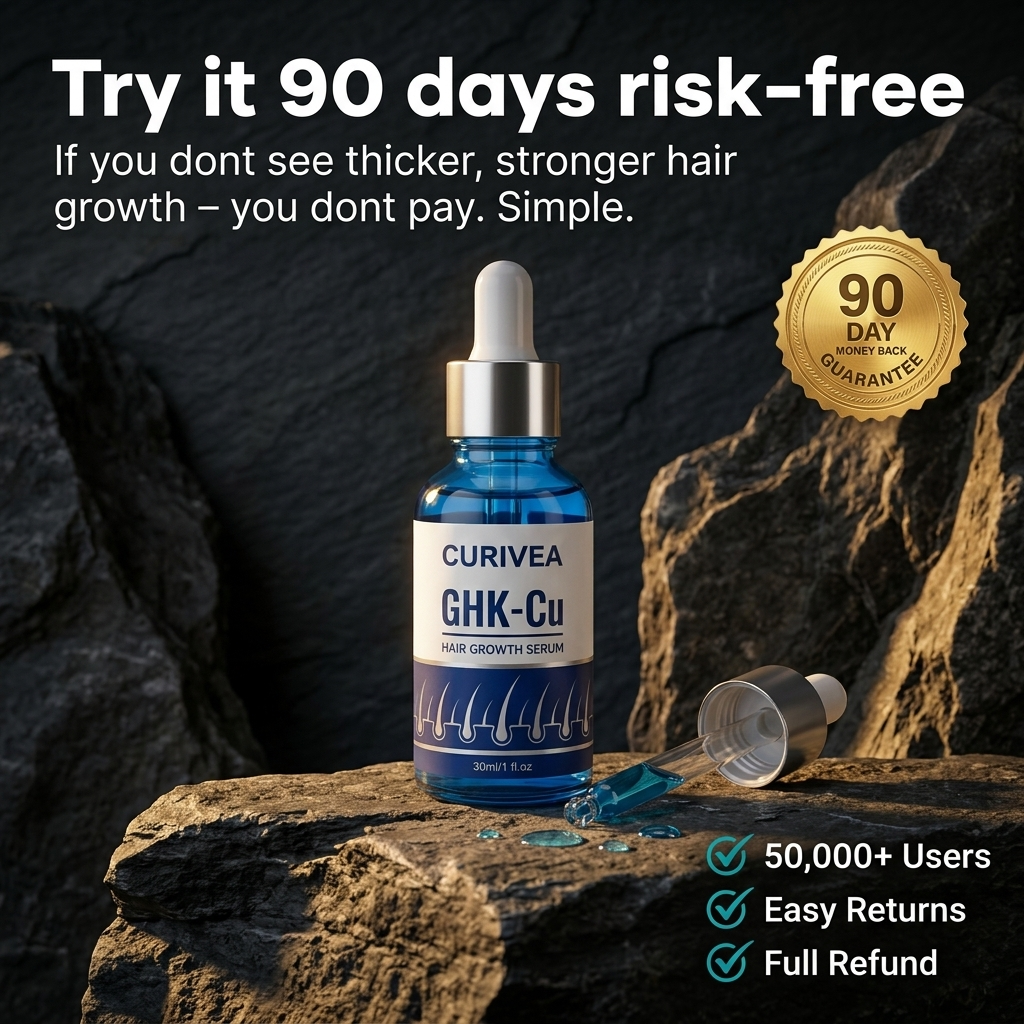 Curivea ® GHK-Cu Peptide Hair Growth Serum