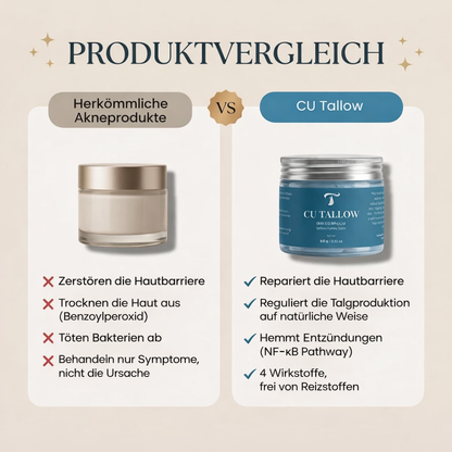 Curivea® — Tallow-Balsam mit Kupferpeptiden | Für unreine Haut