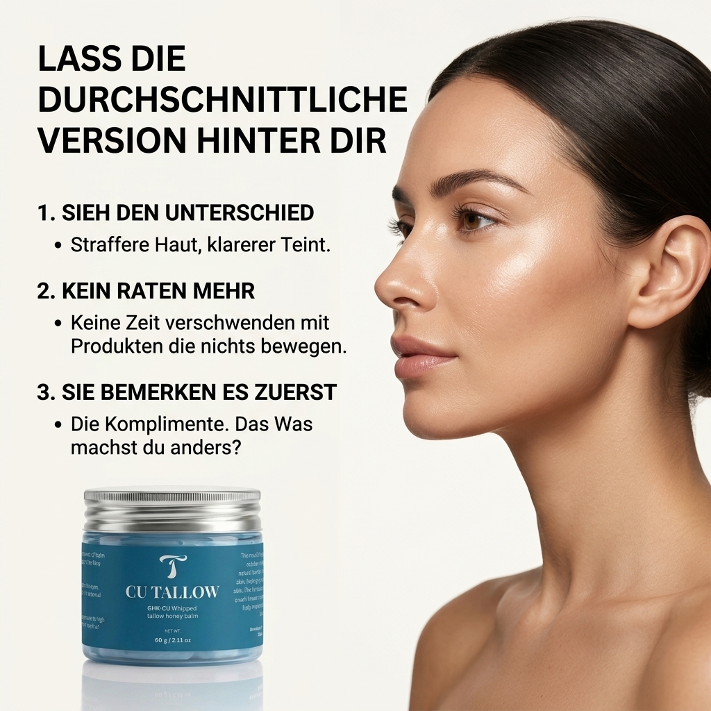 Curivea® — Tallow-Balsam mit Kupferpeptiden | Für unreine Haut