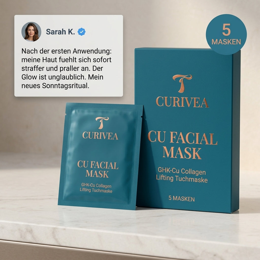 Curivea ® GHK-Cu-Peptid Schutzmaske