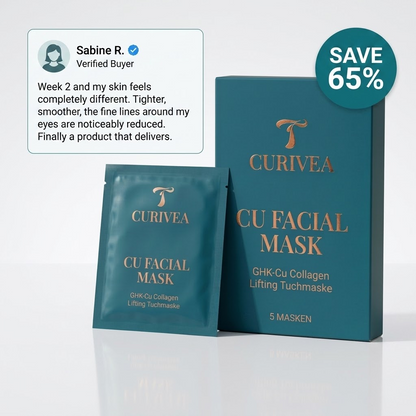 Curivea ® GHK-Cu Peptide Face Mask