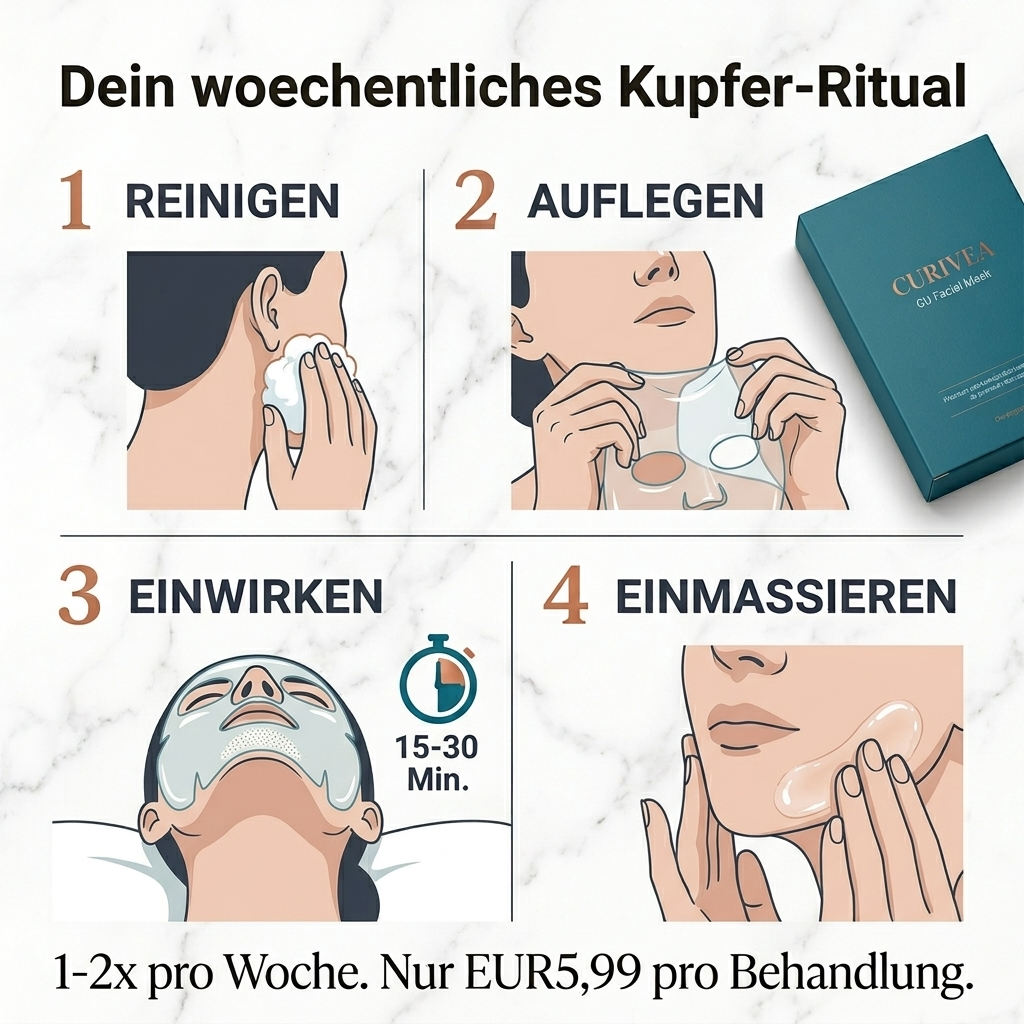 Curivea ® GHK-Cu-Peptid Schutzmaske