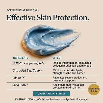Curivea® GHK-Cu Peptide Tallow Balm (1%)