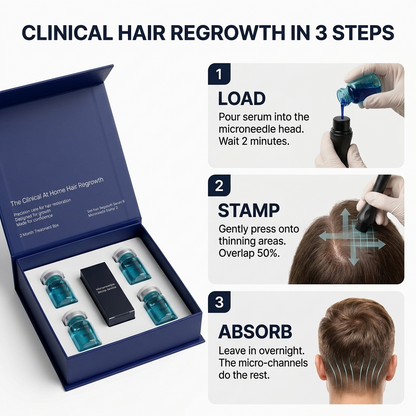 Curivea ® GHK-Cu Micro-Infusion Peptide Serum for Hair Growth
