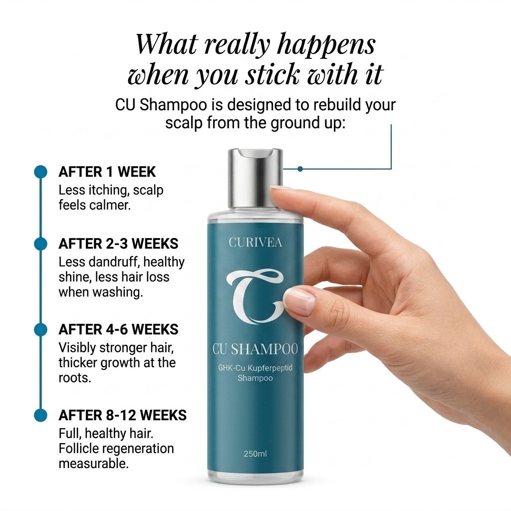Curivea ® GHK-Cu Peptide Shampoo