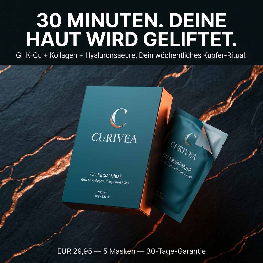 Curivea ® GHK-Cu-Peptid Schutzmaske