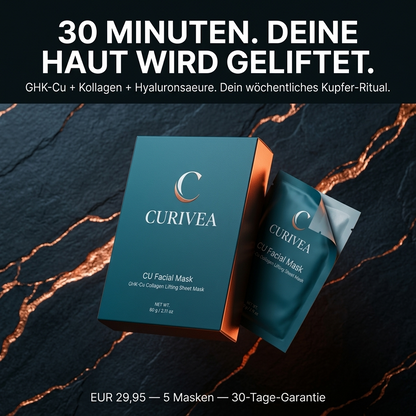 Curivea ® GHK-Cu-Peptid Schutzmaske