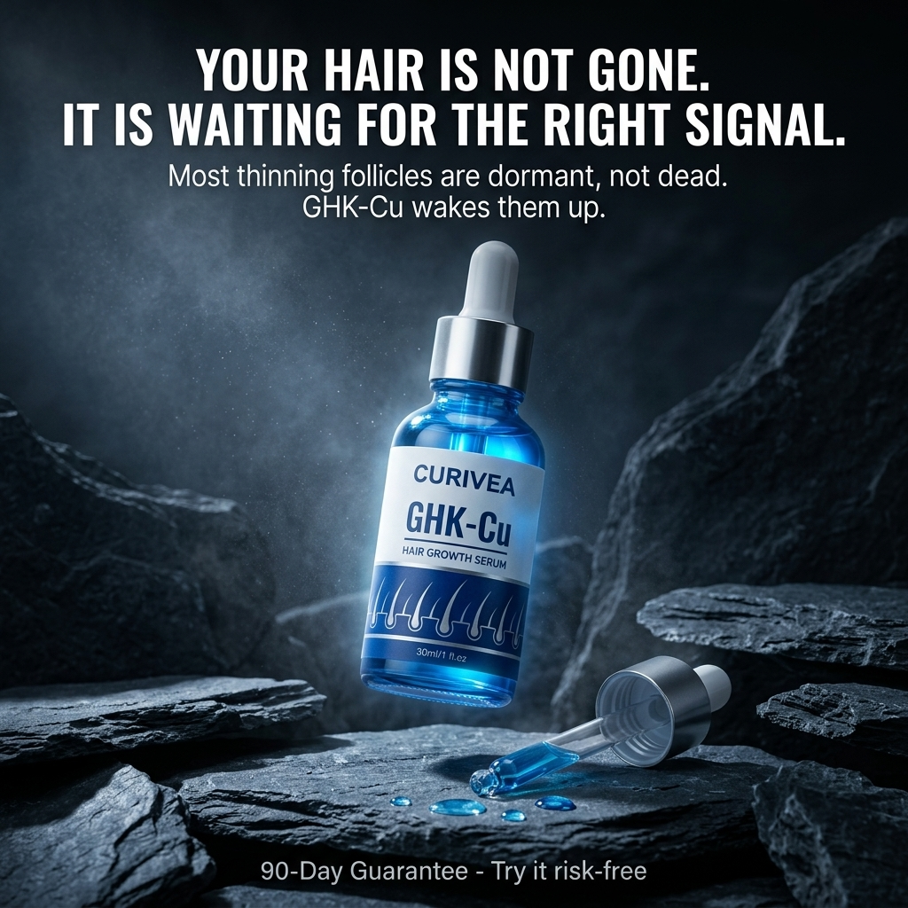 Curivea ® GHK-Cu Peptide Hair Growth Serum